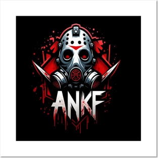 ANKF mask designs Posters and Art